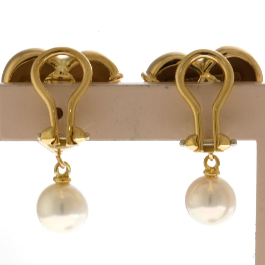 TIFFANY&Co. ティファニー ハート＆アローパール イヤリング 18金 K18  