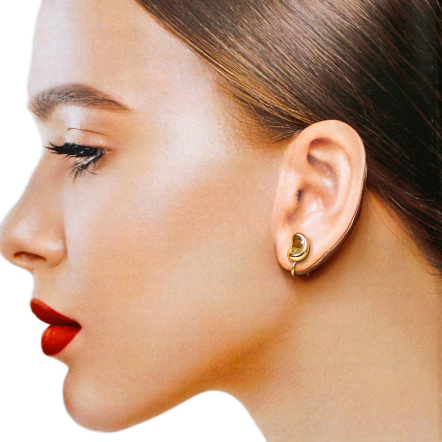 TIFFANY&Co.（ティファニー） ビーン イヤリング 18金 K18イエロー