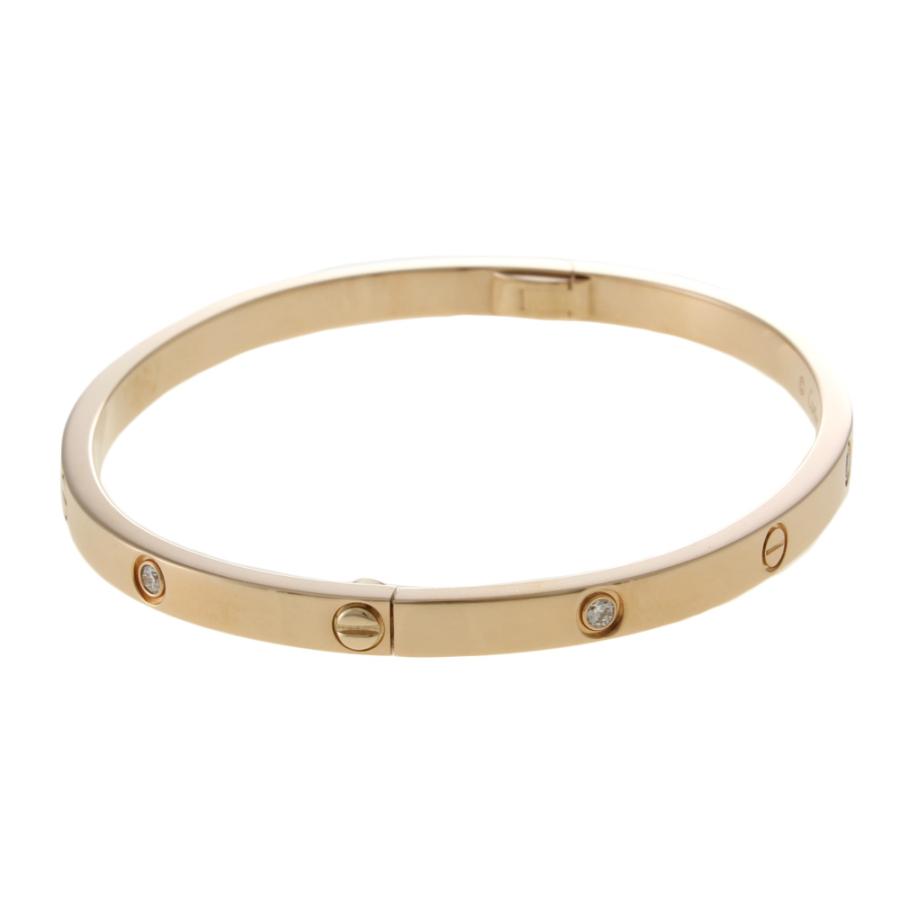 Cartier（カルティエ） ラブブレス SM ＃16 バングル 18金 K18ピンク
