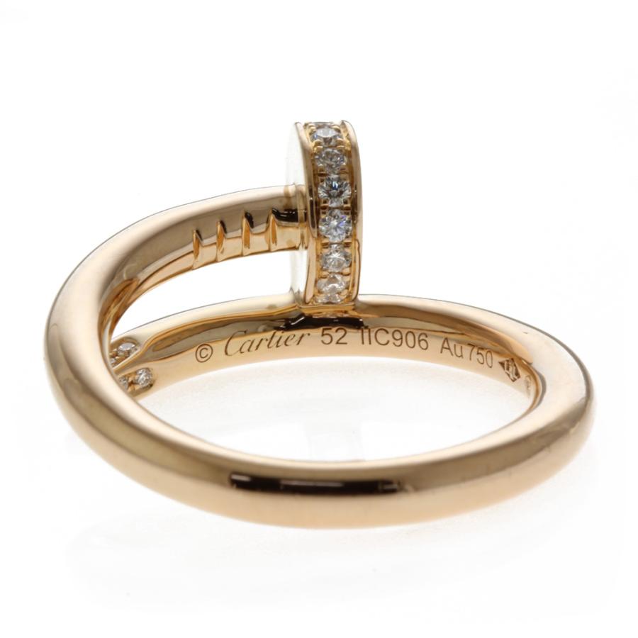 Cartier カルティエ CARTIER ジュストアンクル リング 指輪 10号 18金 