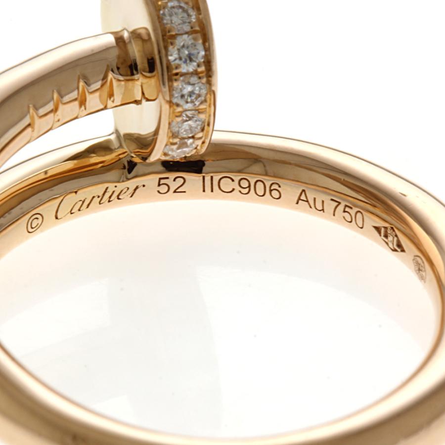 Cartier カルティエ CARTIER ジュストアンクル リング 指輪 10号 18金 
