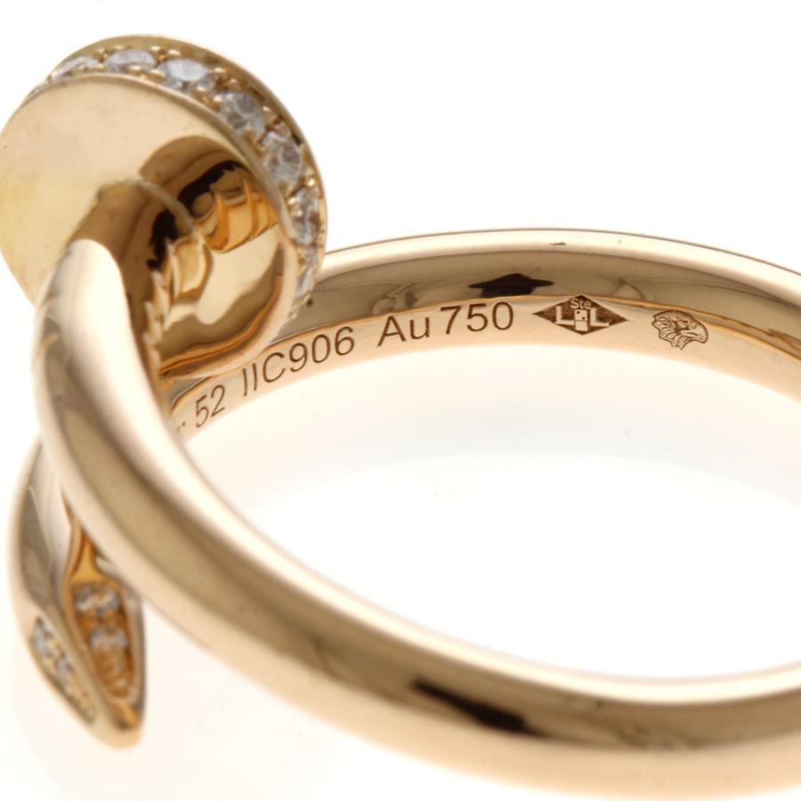 Cartier カルティエ CARTIER ジュストアンクル リング 指輪 10号 18金 