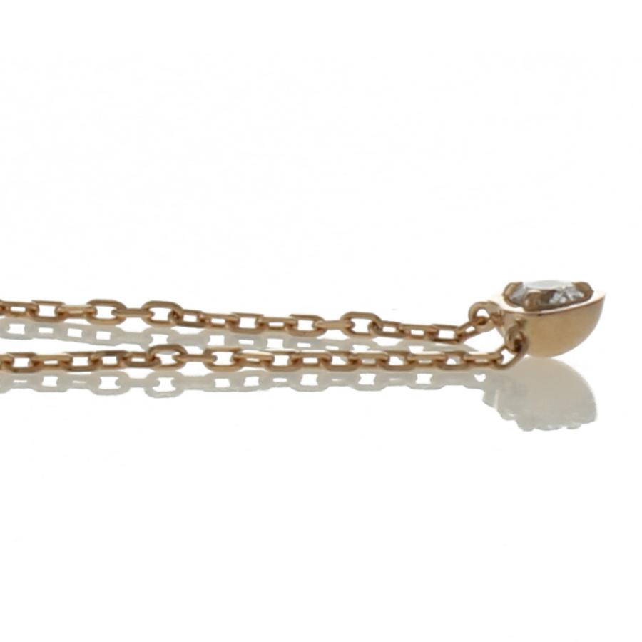 Cartier（カルティエ） ダムール ハート ネックレス 18金 K18ピンク