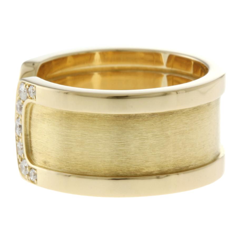 Cartier カルティエ 2C C2 リング 指輪 10号 18金 K18イエロー Cartier カルティエ 2C C2 リング 指輪 10号 18金 K18イエロー