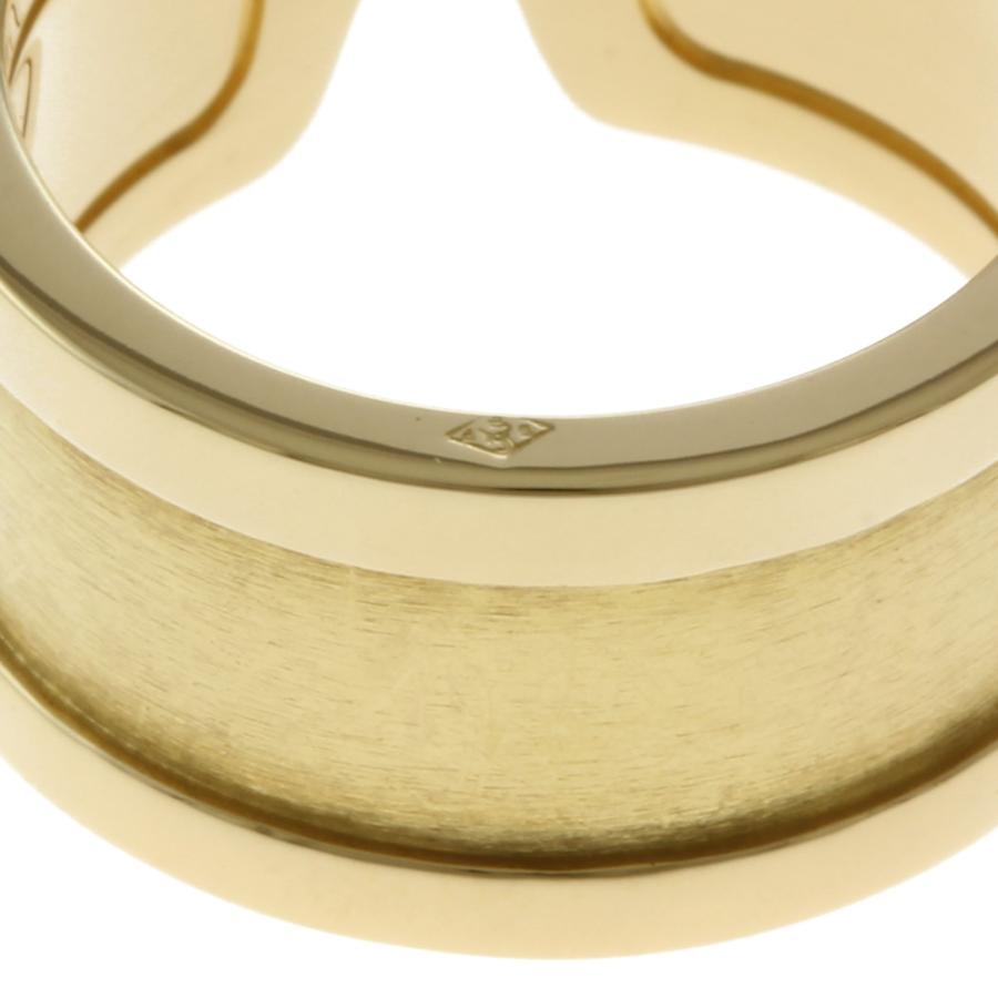 Cartier カルティエ 2C C2 リング 指輪 10号 18金 K18イエロー Cartier カルティエ 2C C2 リング 指輪 10号 18金 K18イエロー