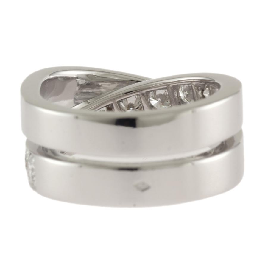 カルティエCartier パリリング指輪ホワイトゴールド7.5号 カルティエCartier パリリング指輪ホワイトゴールド7.5号 カルティエ