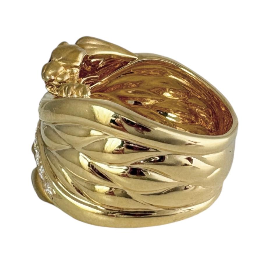 カレライカレラ リング 指輪 16号 18金 K18イエローゴールド