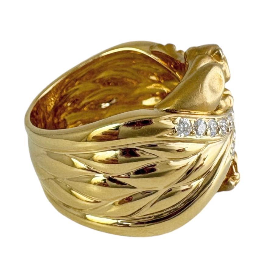 カレライカレラ リング 指輪 16号 18金 K18イエローゴールド