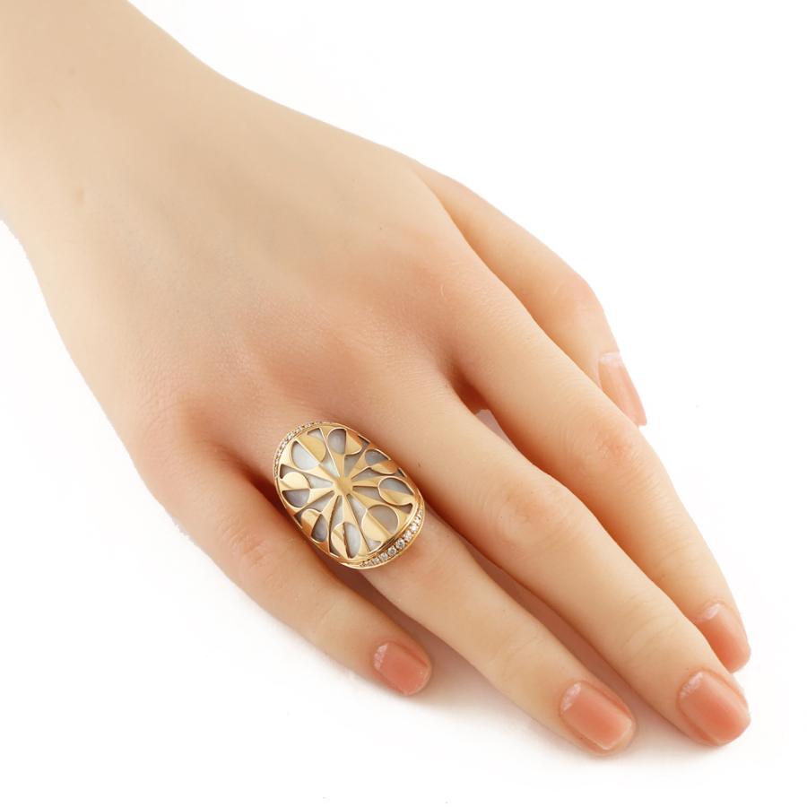 ブルガリのリング:ピンクゴールド美品11号 BVLGARI ブルガリ インタルシオ リング 指輪 11号 18金 K18