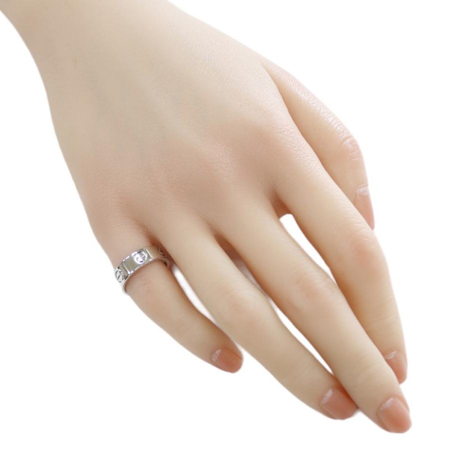 Cartier（カルティエ） ラブ リング 指輪 7.5号 18金 K18ホワイト 