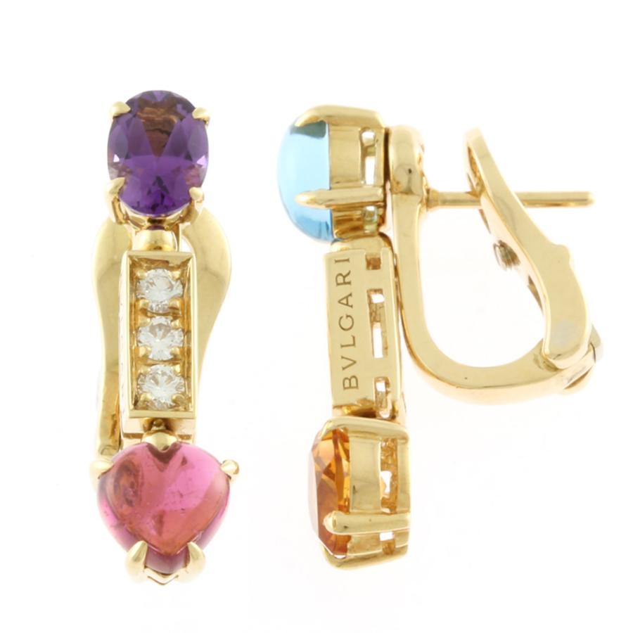 BVLGARI（ブルガリ） アレグラ ピアス 18金 K18イエローゴールド