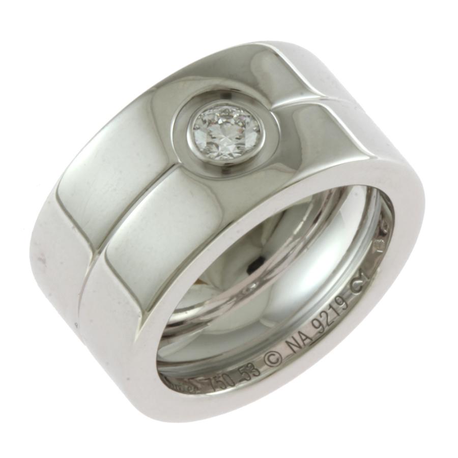 Cartier（カルティエ） ハイラブ リング 指輪 13号 18金 K18ホワイト 