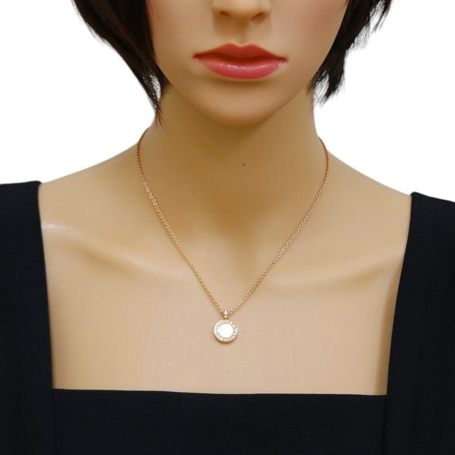 BVLGARI ブルガリ ブルガリブルガリ ネックレス 18金 K18ピンク BVLGARI ブルガリ ブルガリブルガリ ネックレス 18金 K18ピンク