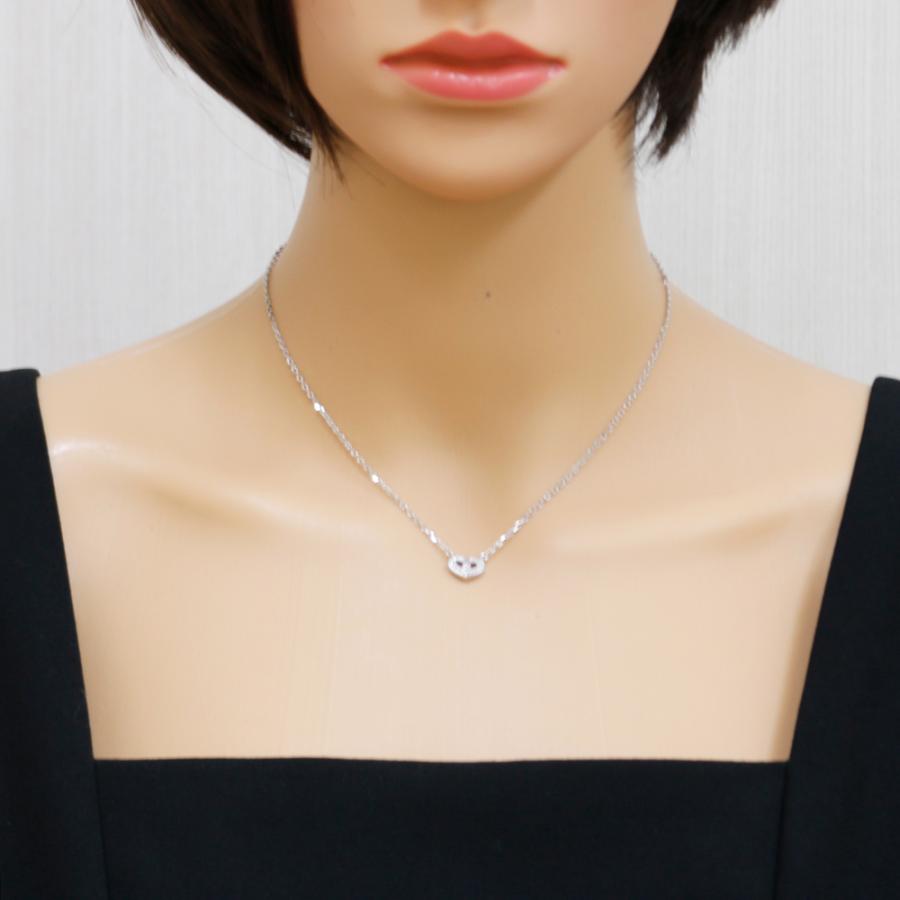Cartier（カルティエ） Cハート ダイヤモンド ネックレス 18金 K18 
