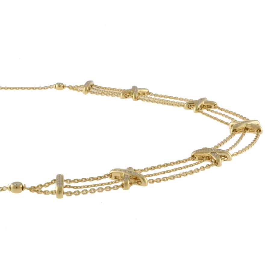 CHAUMET（ショーメ） リアン ネックレス 18金 K18イエローゴールド 