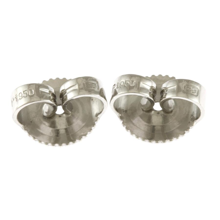 ハリーウィンストン リリークラスター ピアス Pt950プラチナ