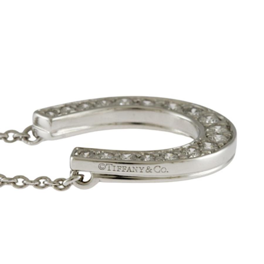 TIFFANY&Co. ティファニー ホースシュー ダイヤモンド ネックレス  