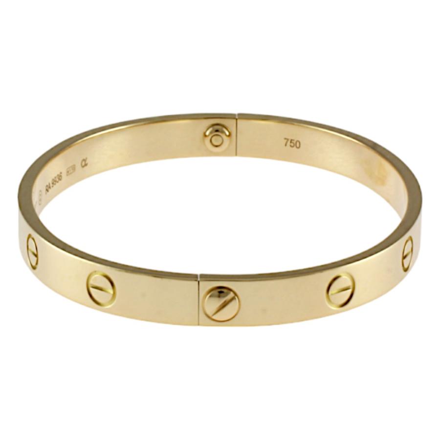Cartier（カルティエ） ラブブレス ＃17 ドライバーなし バングル 18金
