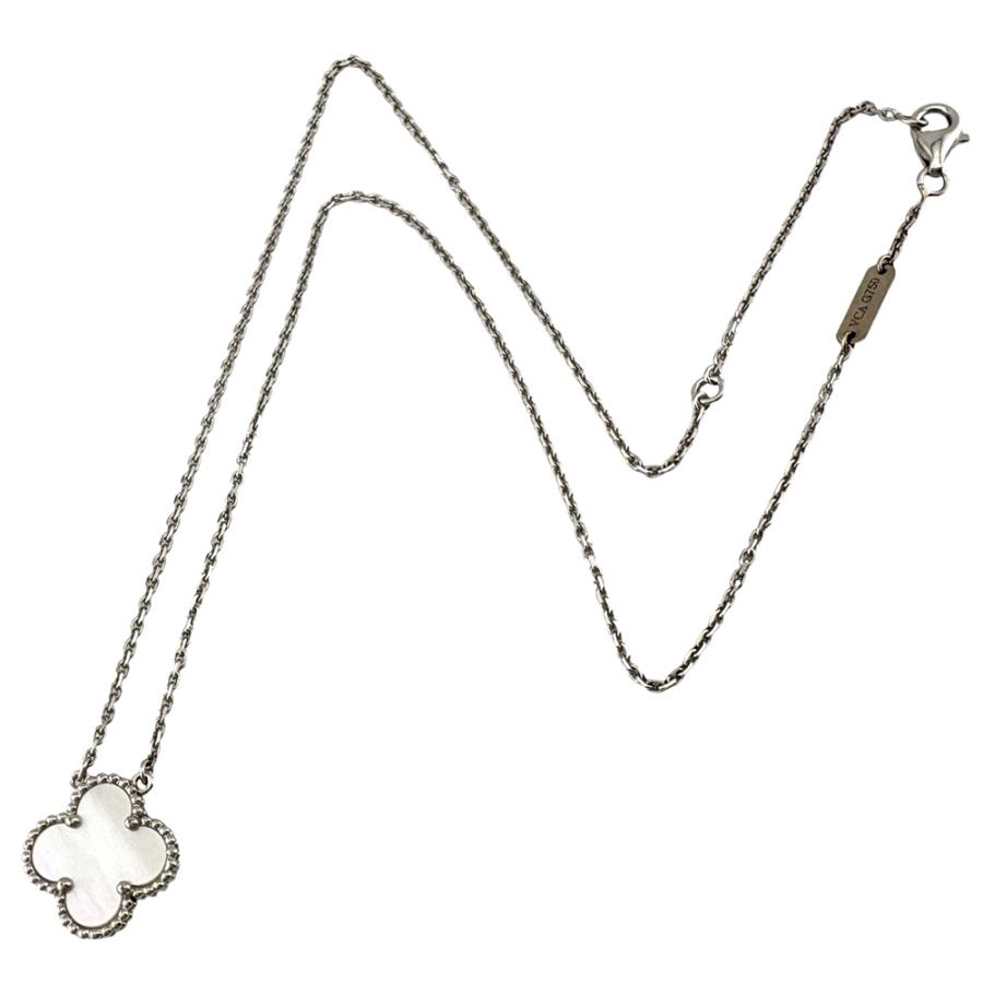 ヴァンクリーフ＆アーペル ヴィンテージアルハンブラ ネックレス 18金