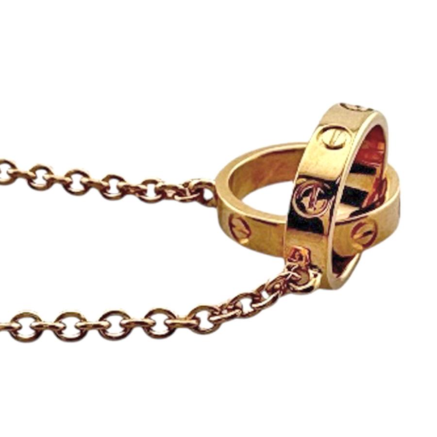 Cartier カルティエ ベビーラブ ネックレス 18金 K18ピンク Cartier カルティエ ベビーラブ ネックレス 18金 K18ピンク