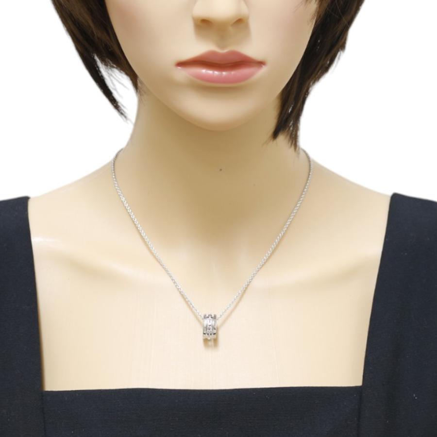 BVLGARI（ブルガリ） オープンパレンテシ ネックレス 18金 K18ホワイト 
