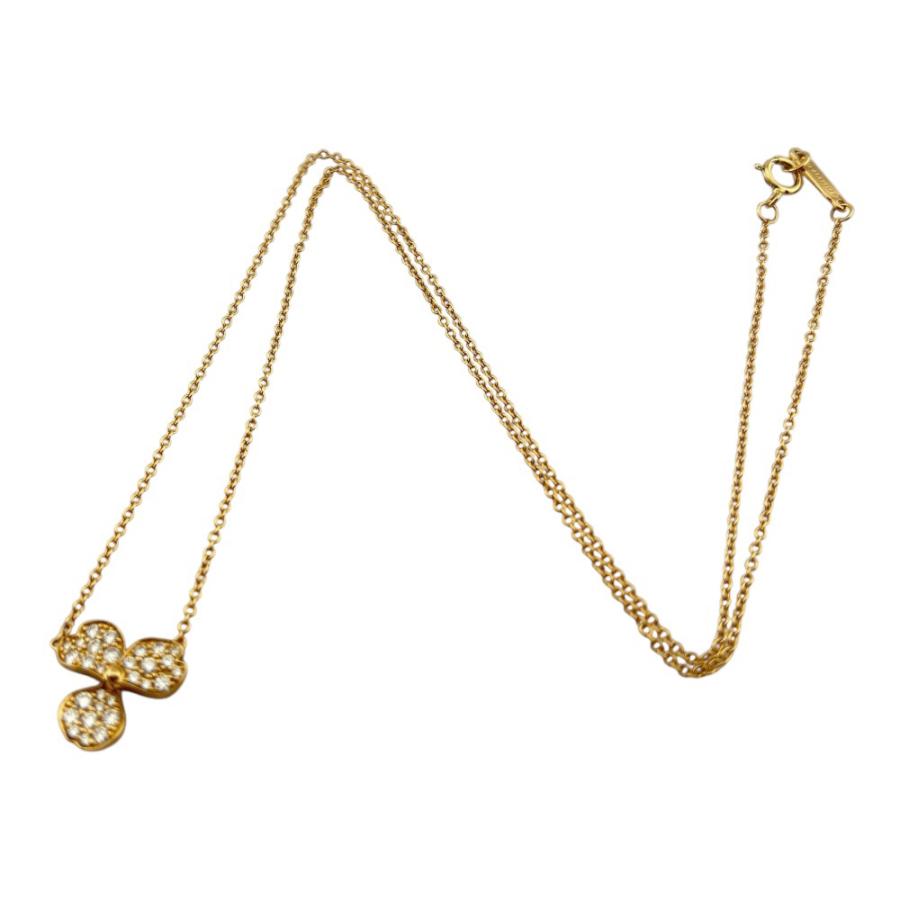 TIFFANY&Co.（ティファニー） ペーパーフラワー ネックレス 18金 K18