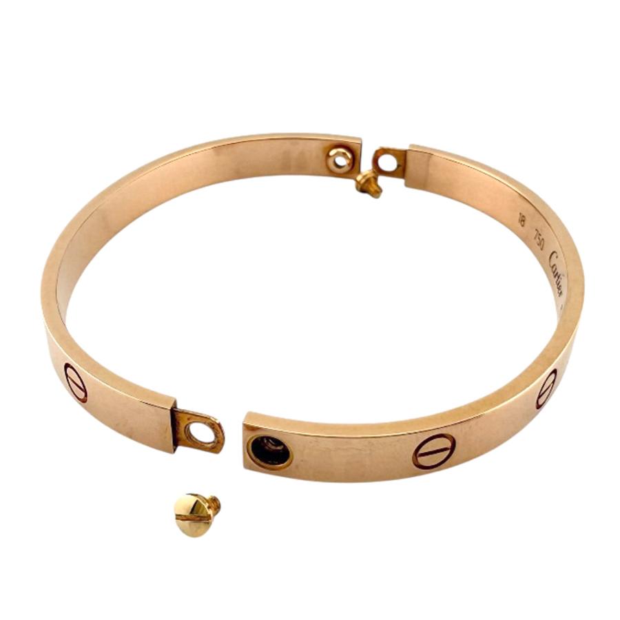 Cartier（カルティエ） ラブブレス ドライバー付き バングル 18金 K18