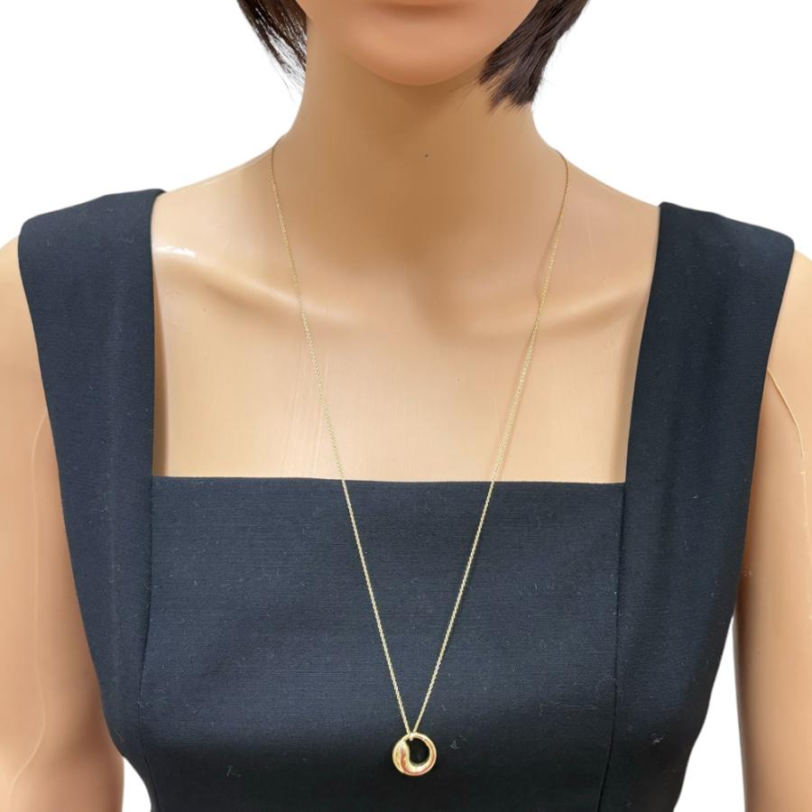 TIFFANY&Co. ティファニー エターナルサークル ネックレス 18金 K18  