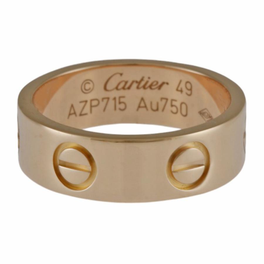Cartier カルティエ ラブ リング 指輪 9号 18金 K18ピンクゴールド