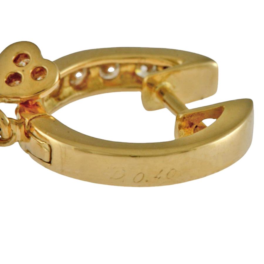 Ponte Vecchio（ポンテヴェキオ） フープ 中折れ ピアス 18金 K18