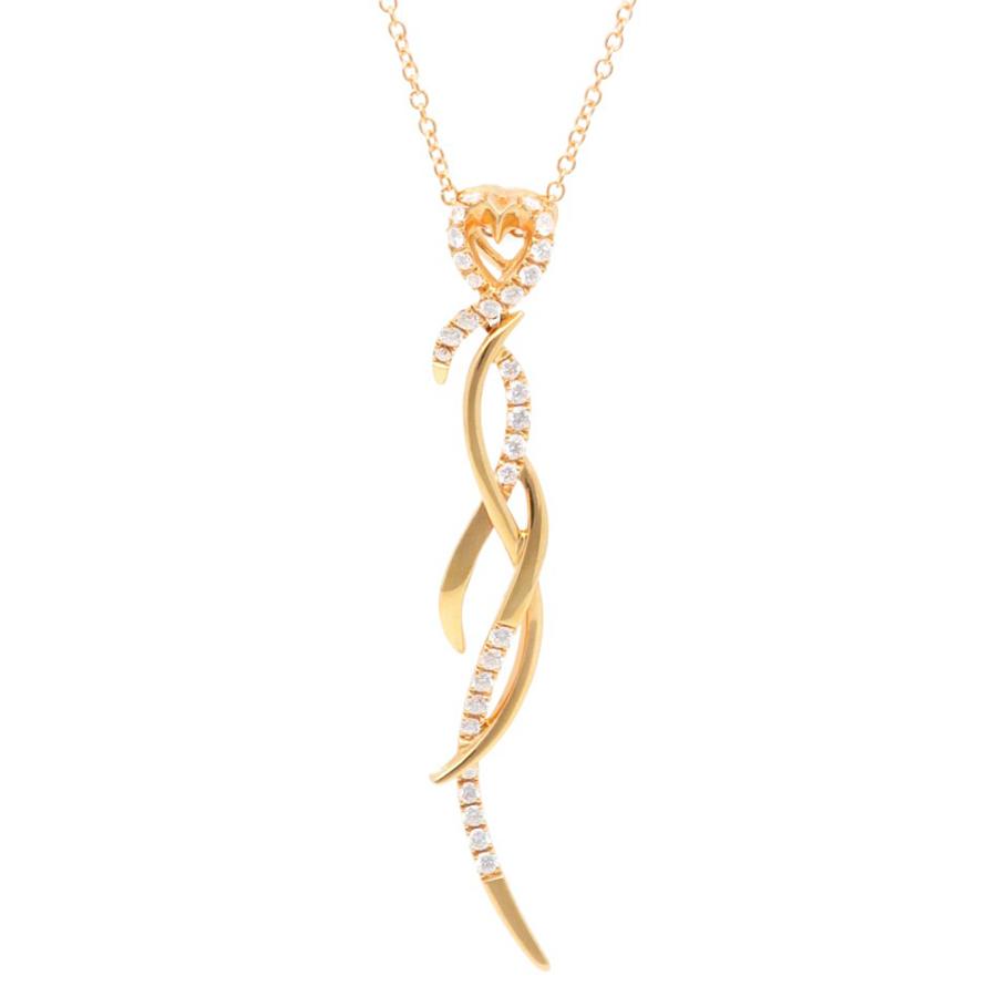 PonteVecchio(ポンテヴェキオ) ネックレス美品 Ponte Vecchio（ポンテヴェキオ） ネックレス 18金 K18ピンクゴールド