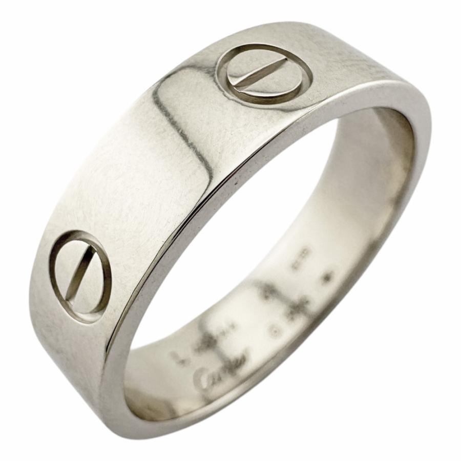 Cartier（カルティエ） ラブ リング 指輪 24号 18金 K18ホワイト