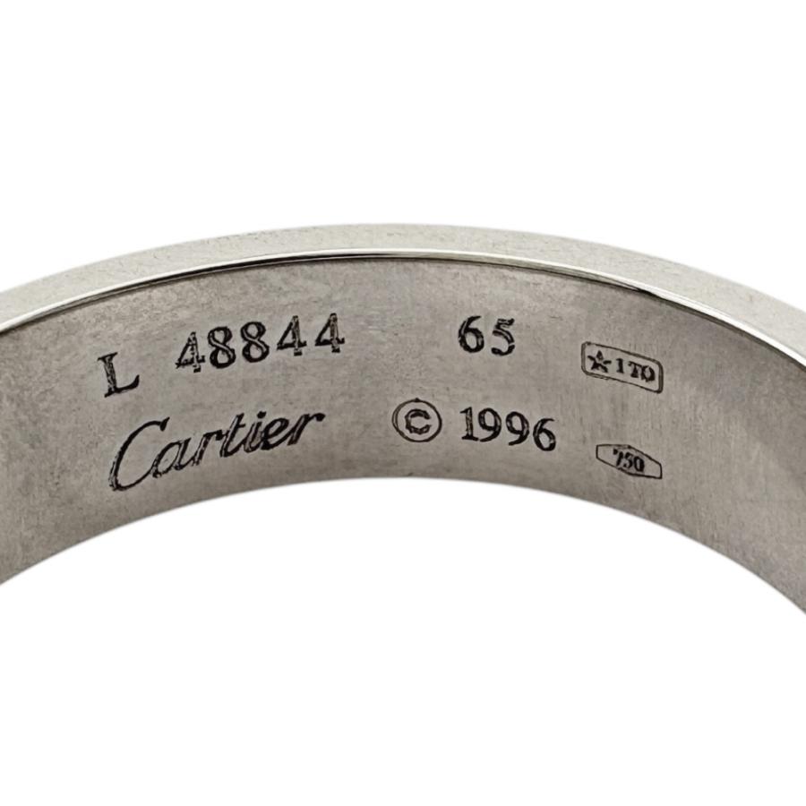 Cartier（カルティエ） ラブ リング 指輪 24号 18金 K18ホワイト