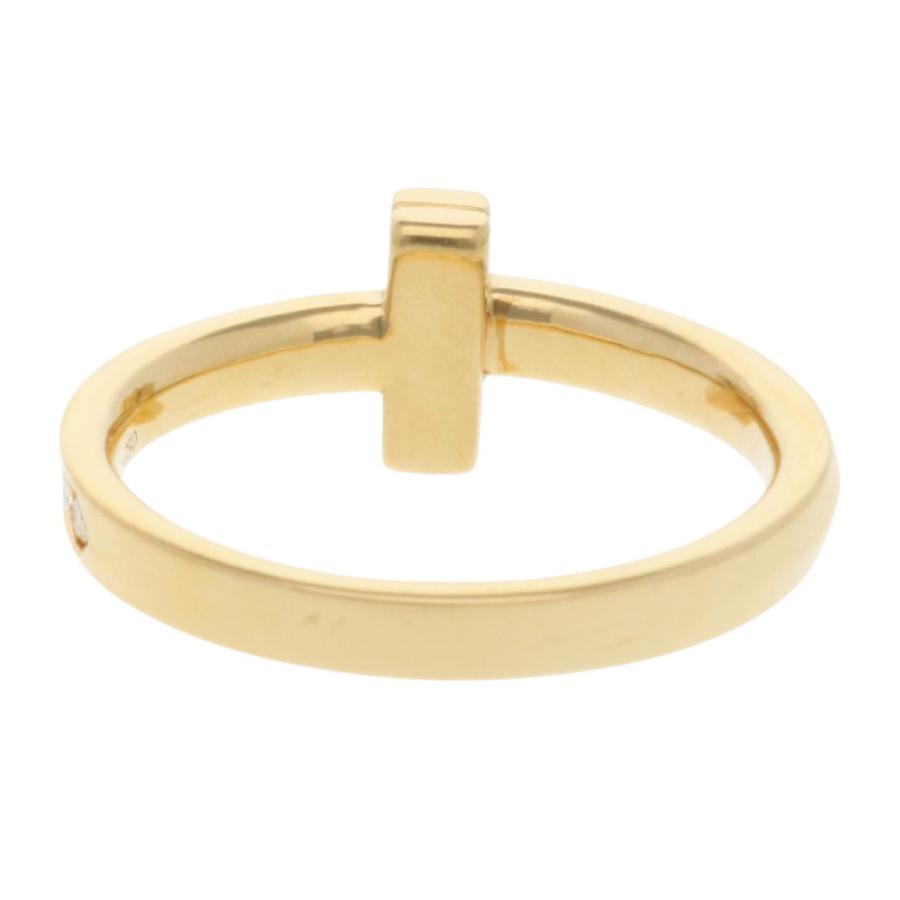 TIFFANY&Co.（ティファニー） Tワン リング 指輪 11号 18金 K18