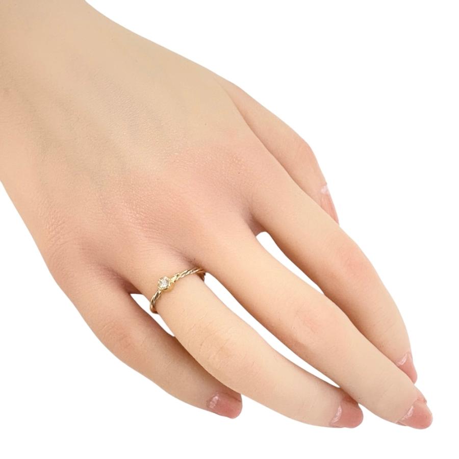 Cartier カルティエ トリニティツイスト リング 指輪 7.5号 18金