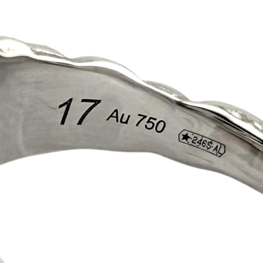 GUCCI（グッチ） ライオンヘッド リング 指輪 16.5号 18金 K18ホワイト