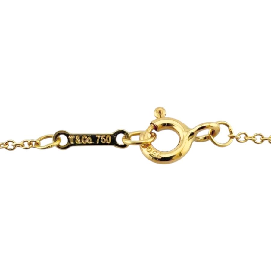 TIFFANY&Co.（ティファニー） ビーン ネックレス 18金 K18イエロー 