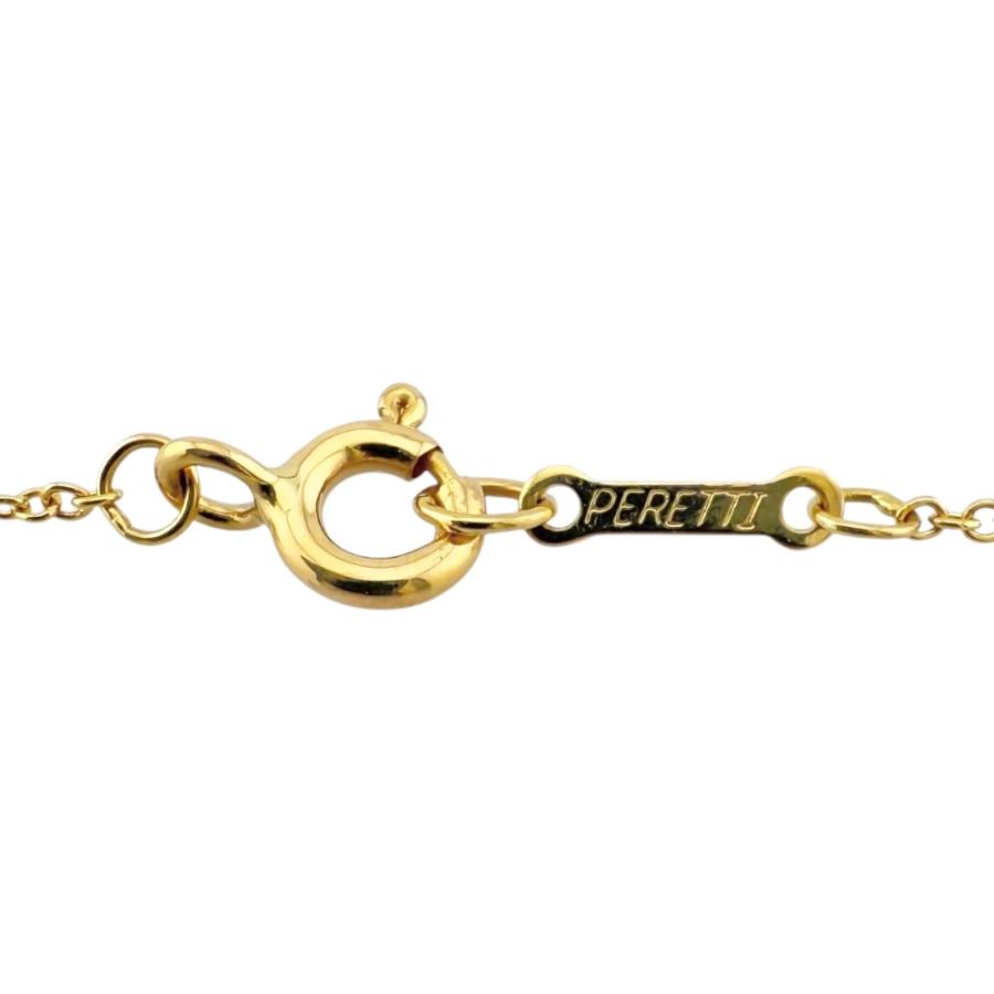 TIFFANY&Co.（ティファニー） ビーン ネックレス 18金 K18イエロー 