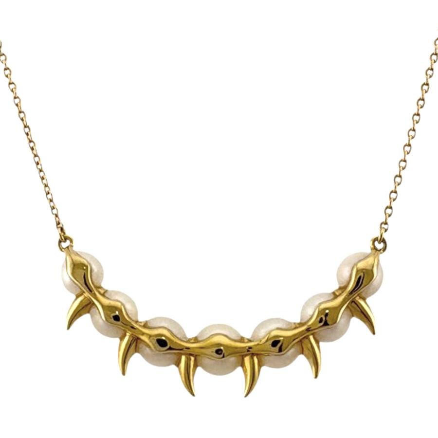 TASAKI 音符デザイン ネックレス ゴールド タサキ デインジャー スコーピオン ネックレス 18金 K18イエロー