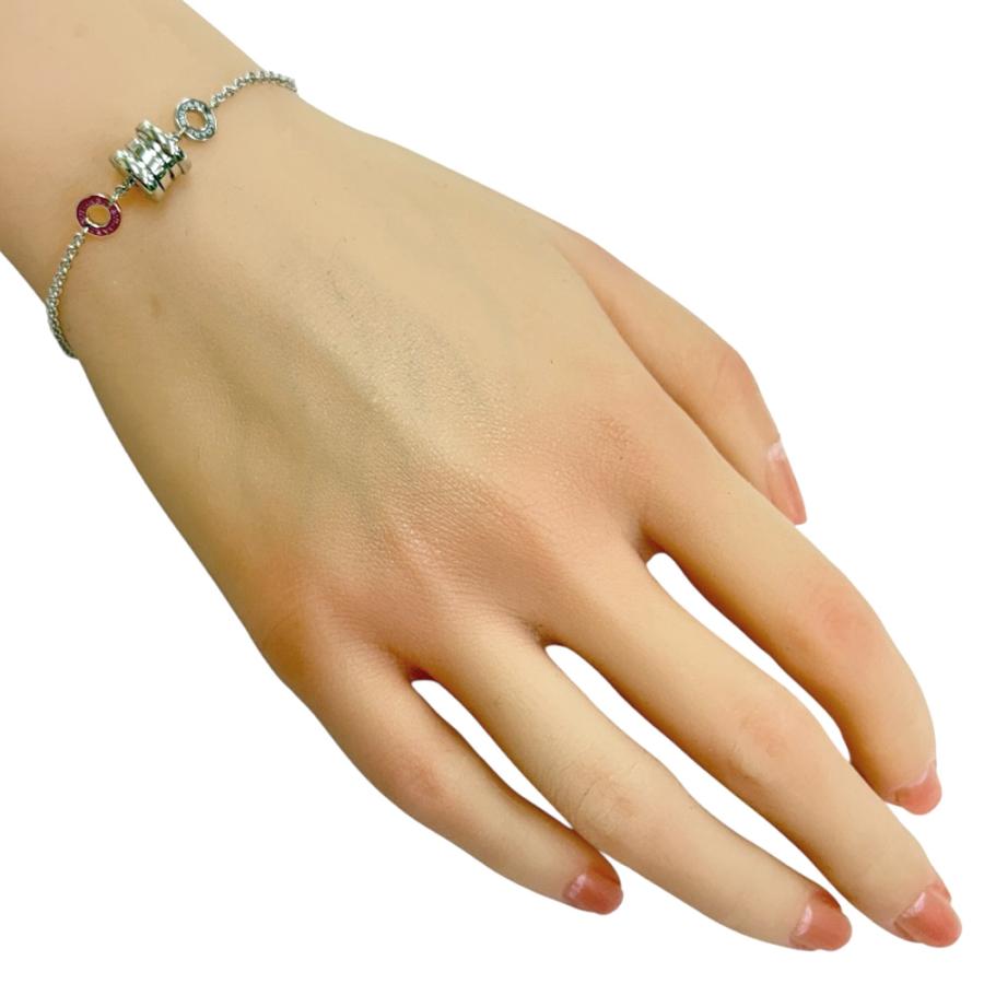 エスニック】△ブルガリ BVLGARI アストラーレ ブレスレット K18xレザー