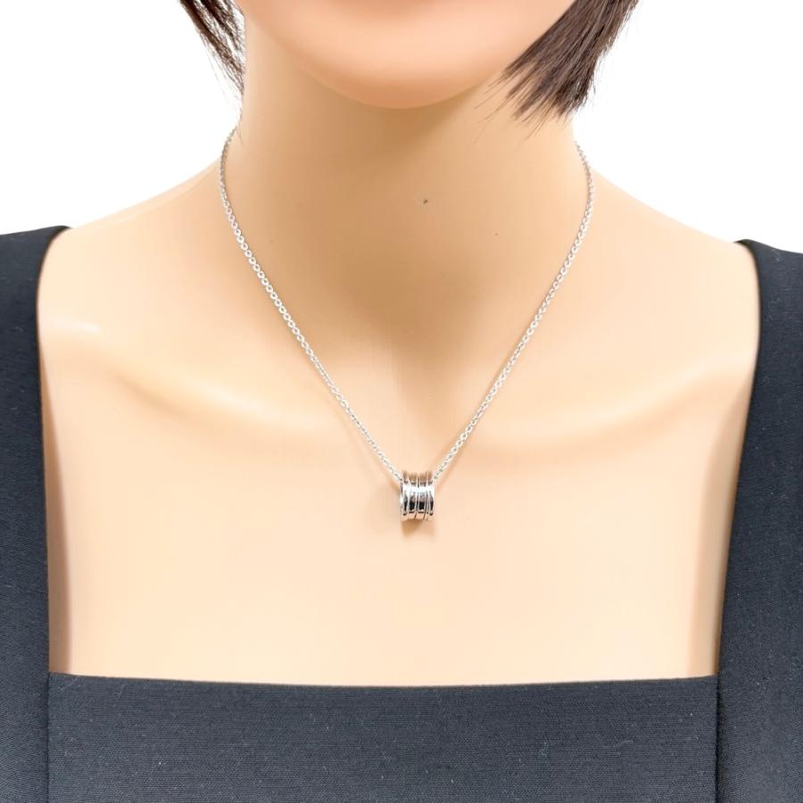 BVLGARI（ブルガリ） B-zero.1 ネックレス 18金 K18ホワイトゴールド 