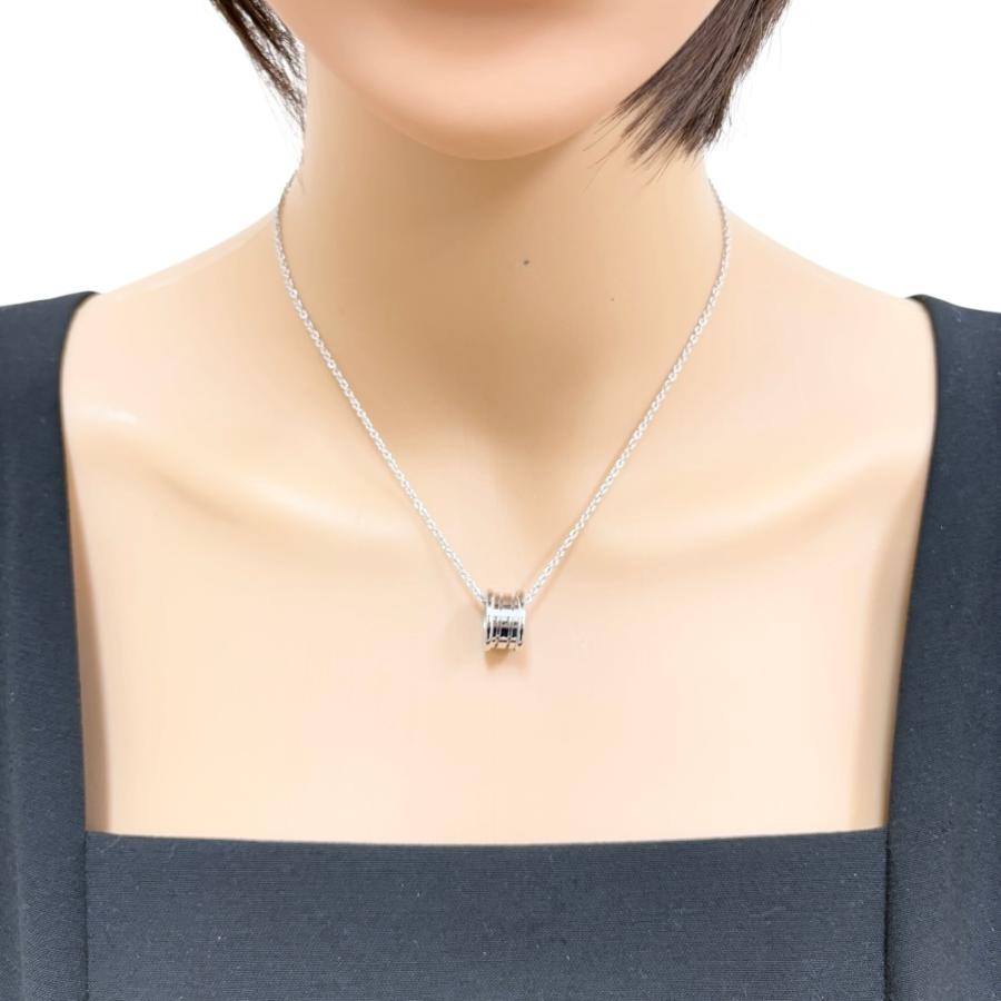 BVLGARI（ブルガリ） B-zero.1 ネックレス 18金 K18ホワイトゴールド 