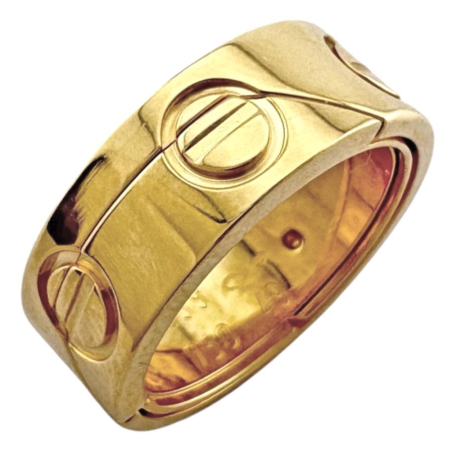 大幅値下げ！Cartier リング　イエローゴールド9号 Cartier（カルティエ） アストロ ラブリング リング 指輪 9号 18金 K18