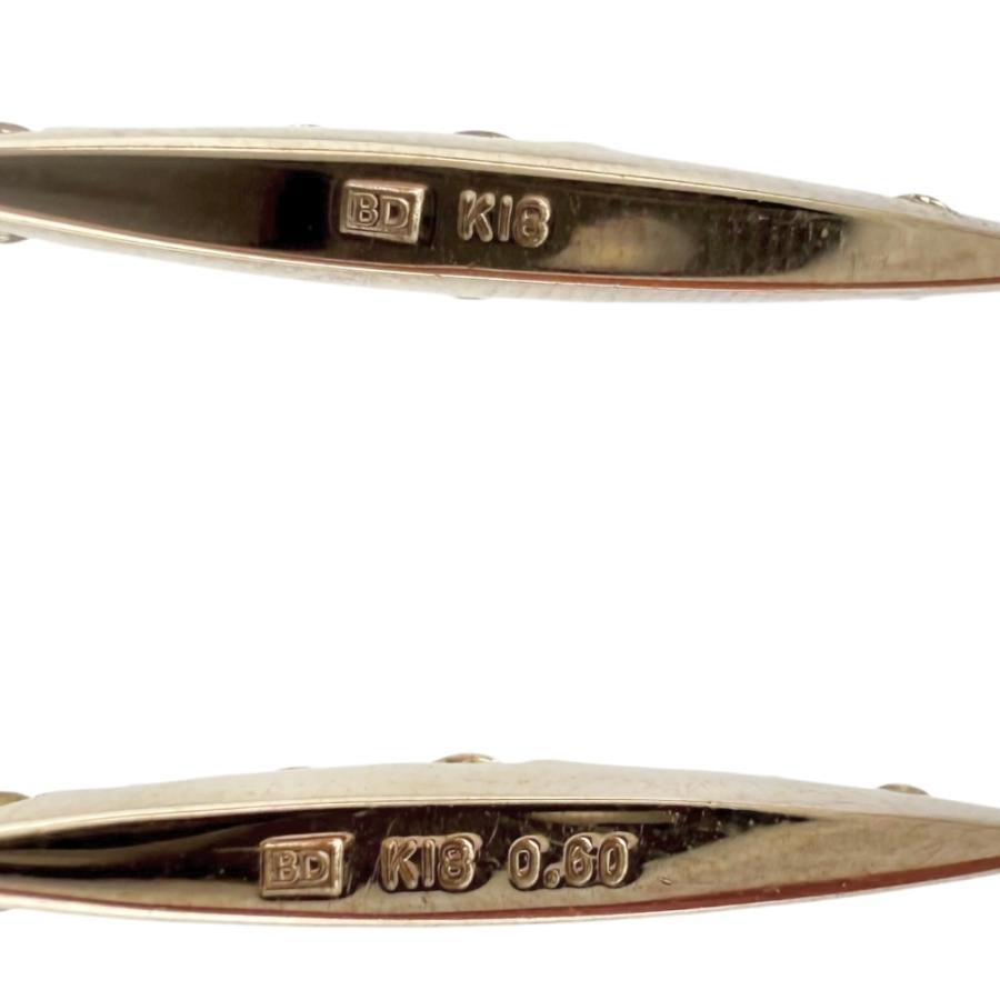 カシケイ ネイキッド ピアス 18金 K18ゴールド ダイヤモンド