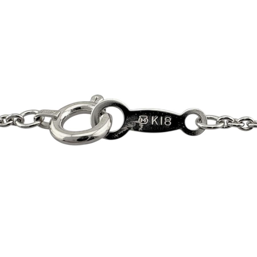 MIKIMOTO（ミキモト） ネックレス 18金 K18ホワイトゴールド