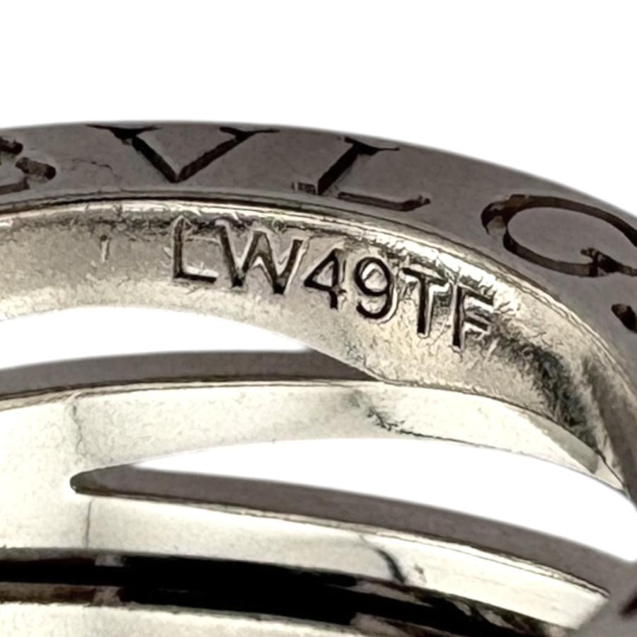 ◇極美品◇ブルガリ　ビーゼロワン　パース　サークル金具　ブラック×シルバー BVLGARI（ブルガリ） B-ZERO.1 ビーゼロワン デザインレジェンド
