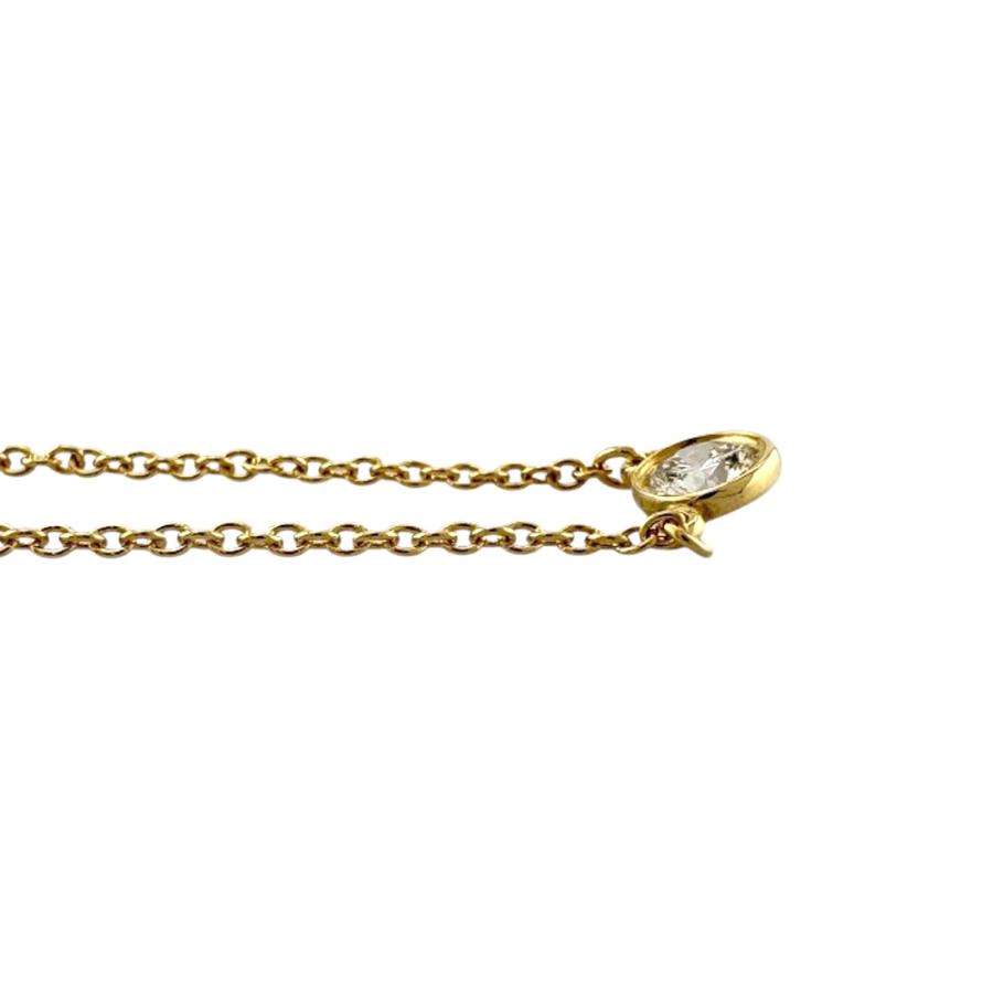 TIFFANY&Co. ティファニー バイザヤード 約0.14ct ネックレス 18 TIFFANY&Co. ティファニー バイザヤード 約0.14ct ネックレス 18