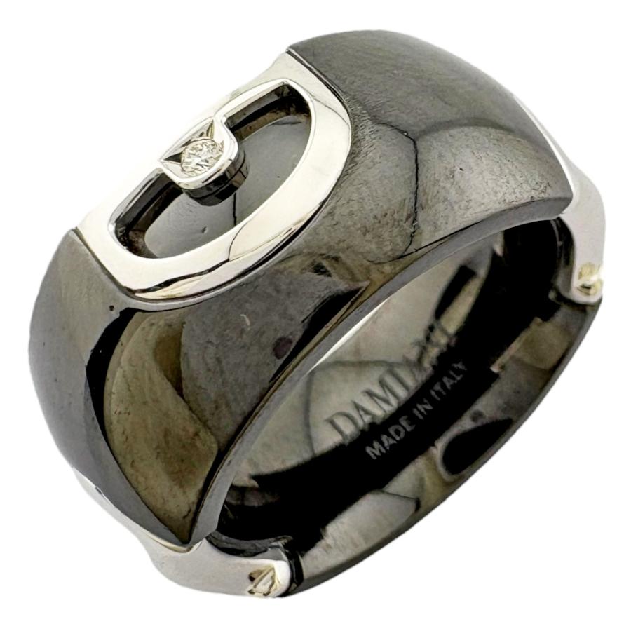DAMIANI ダミアーニ Dアイコン リング 指輪 9号 18金 K18ホワイト  