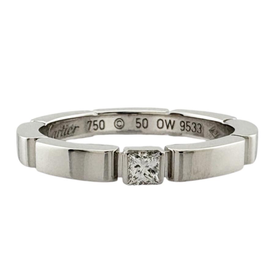 限定値下げCartier 750 K18WG マイヨンパンテールリング 22号 Cartier】カルティエ『K18WG マイヨンパンテール リング 2連 ハーフ