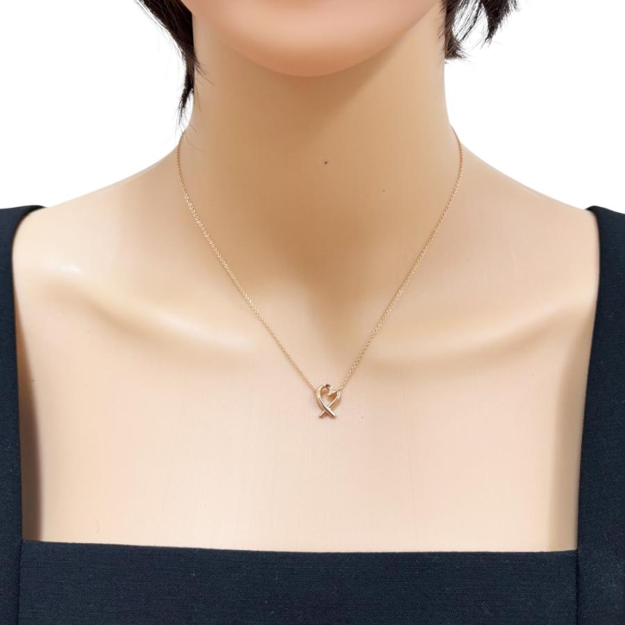 TIFFANY&Co. 新品 18Kラビングハート ネックレス 【公式通販】